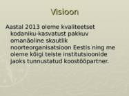 Noored Kotkad - Kaitseliidu eriorganisatsioon #9