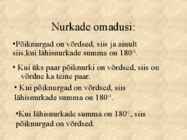 Sirgete lõikumine ja paralleelsus #8