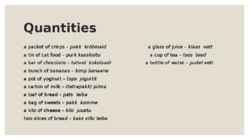 Quantities #2