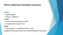 Piim-selle tekkimise keemiline protsess-biokeemiline koostis-erinevas vanuses ja erinevatel imetajatel #8