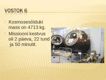 Sõidud kosmosesse 20-sajandil #17