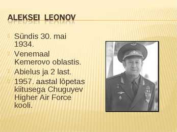 Sõidud kosmosesse 20-sajandil #18