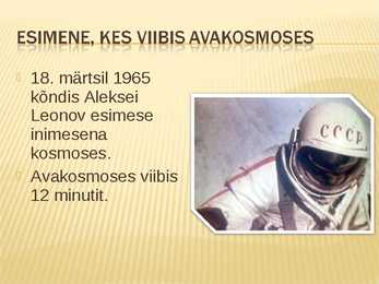 Sõidud kosmosesse 20-sajandil #19