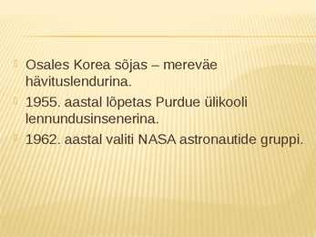 Sõidud kosmosesse 20-sajandil #22