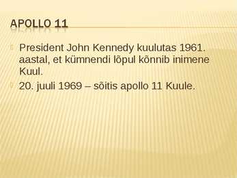 Sõidud kosmosesse 20-sajandil #23