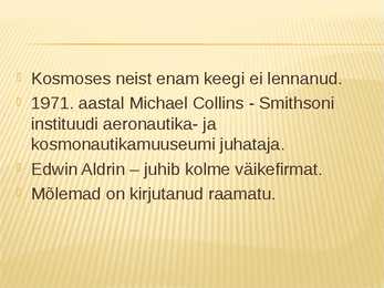 Sõidud kosmosesse 20-sajandil #29