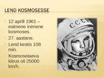 Sõidud kosmosesse 20-sajandil #5