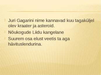 Sõidud kosmosesse 20-sajandil #7