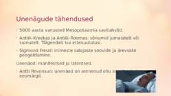 Unenäod #3