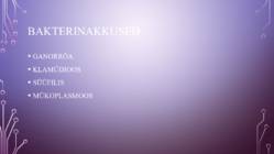 Sugulisel teel levivad bakteriaalsed haigused #3