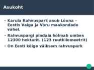 Karula Rahvuspark ettekanne #2