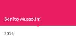 Benito Mussolini