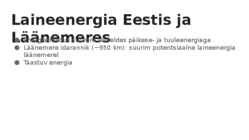 Laineenergia esitlus #10