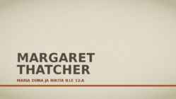 Margaret Thatcher