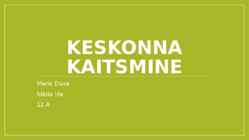 Keskkonna kaitsmine