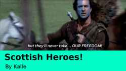 Scottish and Welsh heroes #2