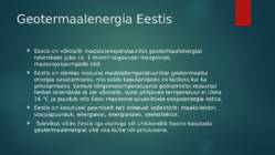 GEOTERMAALENERGIA #9