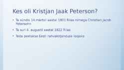 Kristjan Jaak Peterson #2