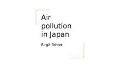 Air pollution in Japan