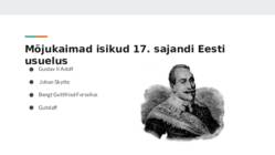 Religioon ja kirik 17 -sajandi Eestis #9