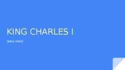 Charles I