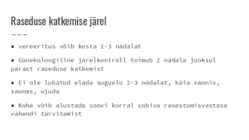 Raseduse katkemine #7
