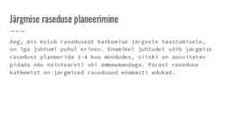Raseduse katkemine #9