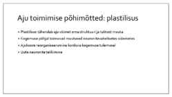 Käitumise bioloogilised alused #16