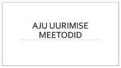 Käitumise bioloogilised alused #17