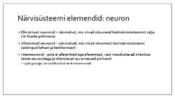 Käitumise bioloogilised alused #4