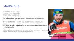 Eesti sportlased ja nende tulemused Pyeongchangis toimunud taliolümpiamängudel #13