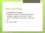 Haldusdokumendid #24