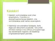 Haldusdokumendid #7