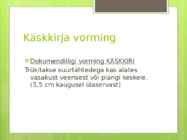 Haldusdokumendid #8