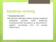 Haldusdokumendid #9