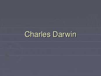 Charles Darwin