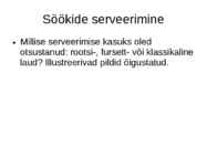 Etiketikursuse lõputöö #4