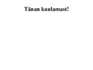 Etiketikursuse lõputöö #9
