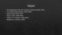 Jugoslaavia sõjad 1991-2001 #3