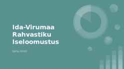 Ida-Virumaa rahvastiku iseloomustus