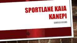Kaia Kanepi