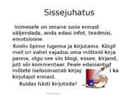 Kirjeldav-arutlev ja jutustav #2