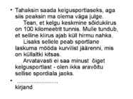 Kirjeldav-arutlev ja jutustav #10