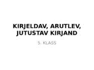 Kirjeldav-arutlev ja jutustav