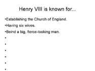 Henry VIII #4