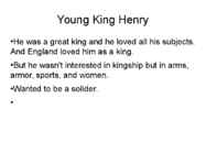 Henry VIII #7