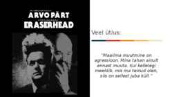 Arvo Pärt esitlus #4