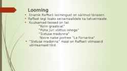 Raffaeli elulugu-teosed ja kuulsad maalid #8