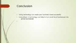 Presentatsioon-How does technology can improve a business #6