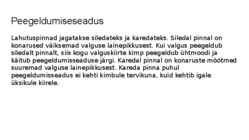 Valguse peegeldumine #5